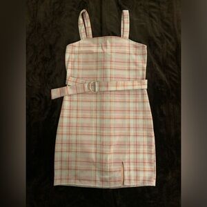 Vintage Plaid Mini Dress